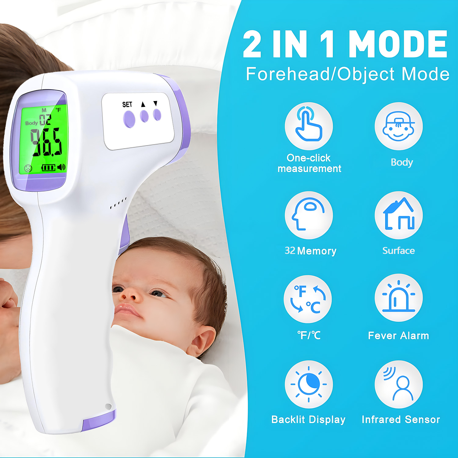 Nowy domowy termometr na podcz – Pulse Oximeter recenzja i cena
