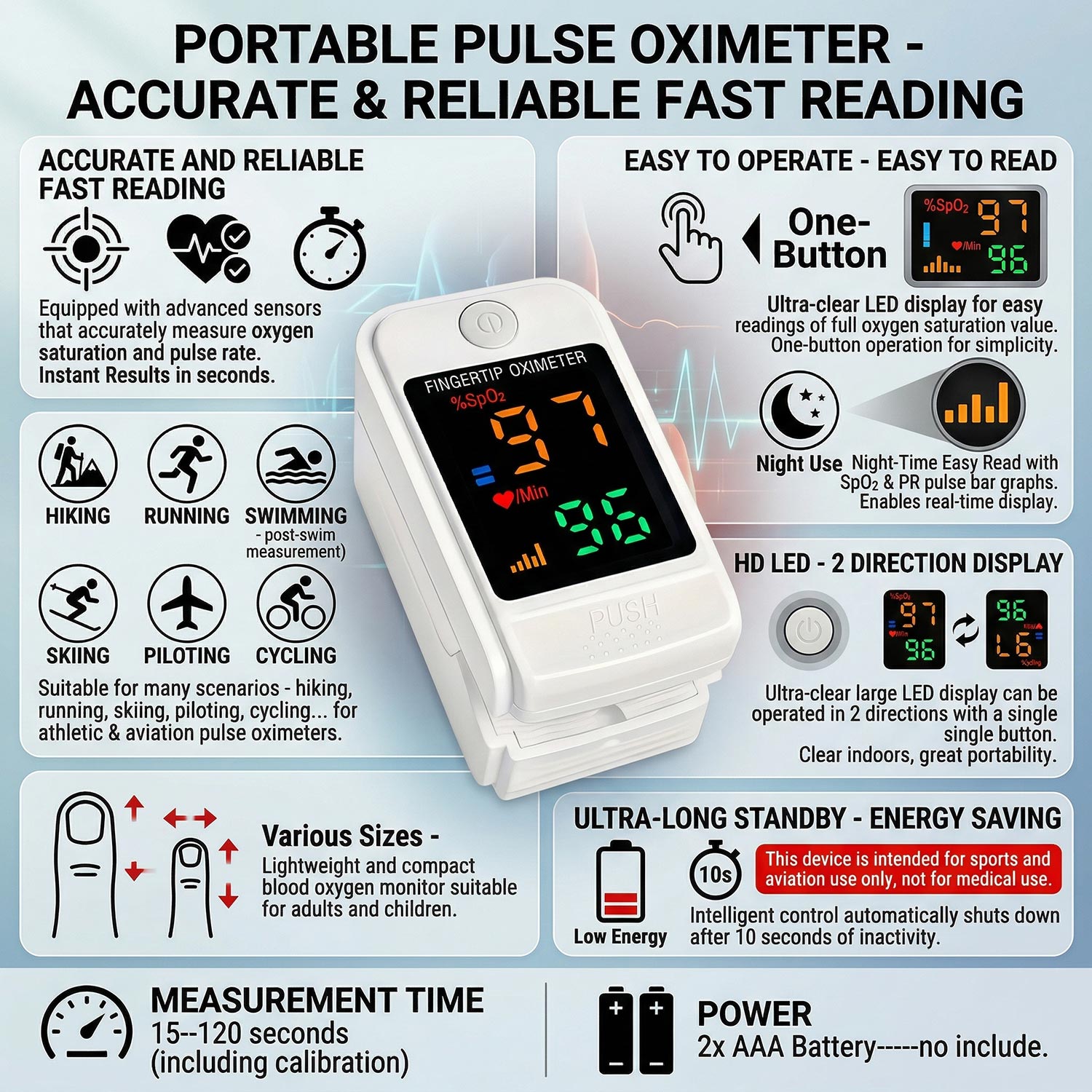Bezdotykowy termometr do pomia – Pulse Oximeter recenzja i cena