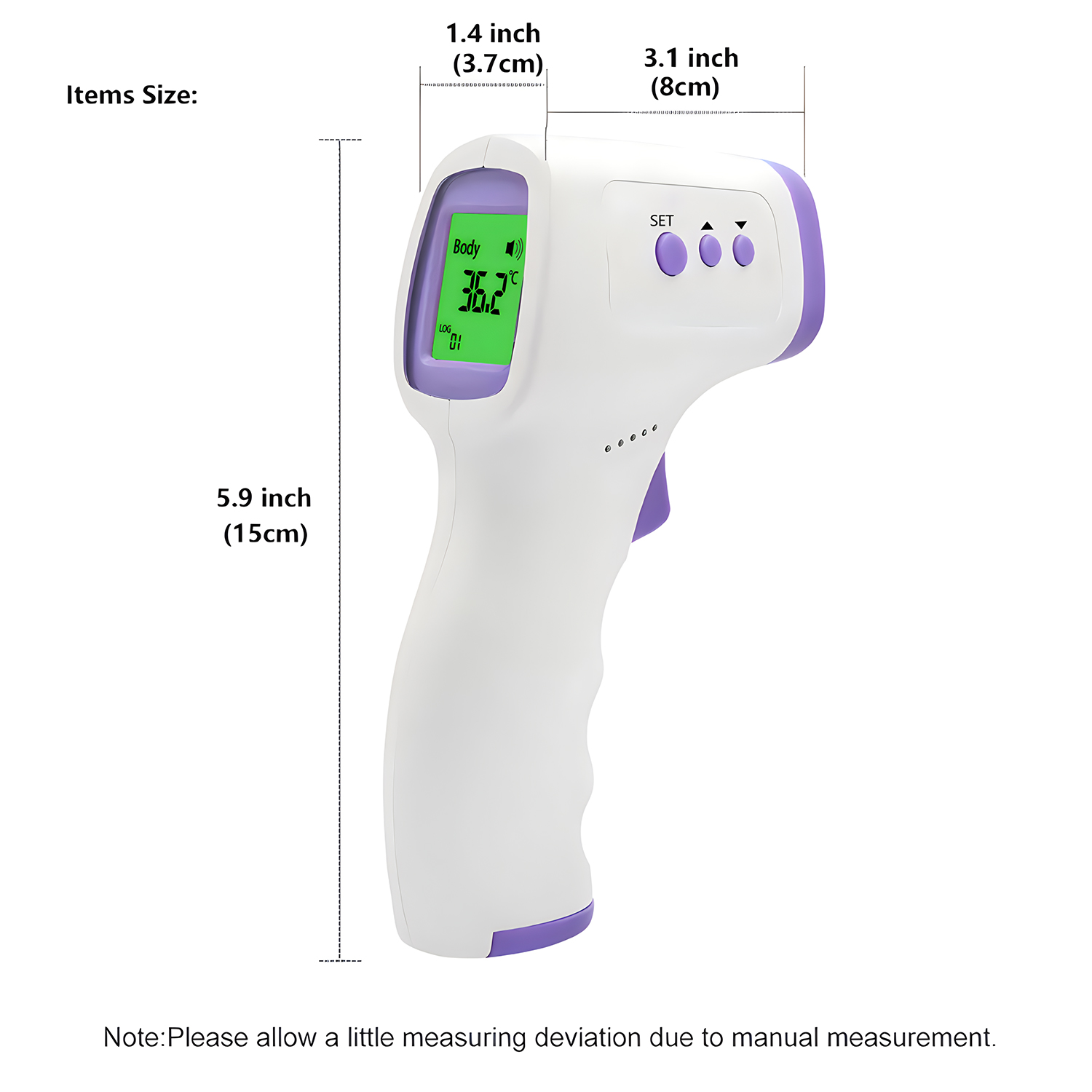 Cyfrowy termometr na podczerwi – Pulse Oximeter recenzja i cena